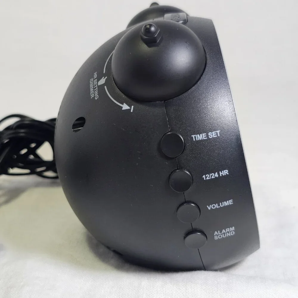 USCCE Loud Dual Vibrating Alarm Clock with Bed Shaker BV188 5V/1A